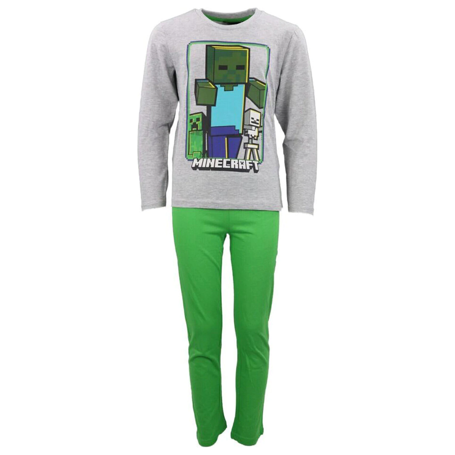 Minecraft Create otroška dolga pižama fotografija izdelka
