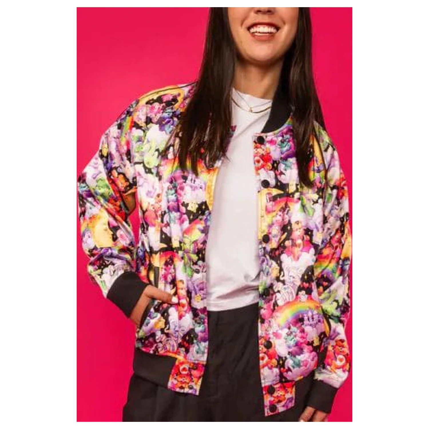 The Care Bears x Universal Monsters by Loungefly Bomber jakna Unisex fotografija izdelka