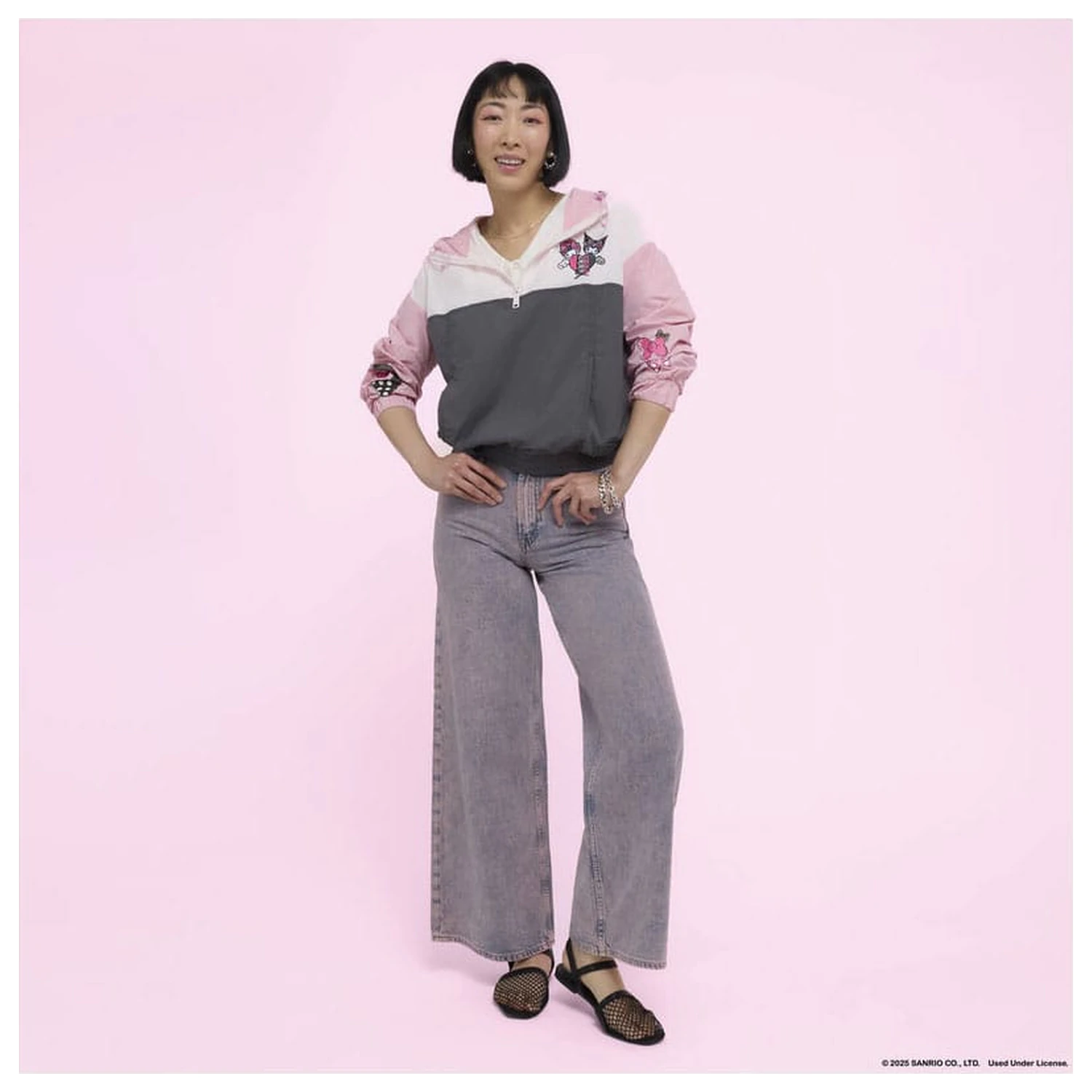 Sanrio by Loungefly vetrovka jakna My Melody and Kuromi fotografija izdelka