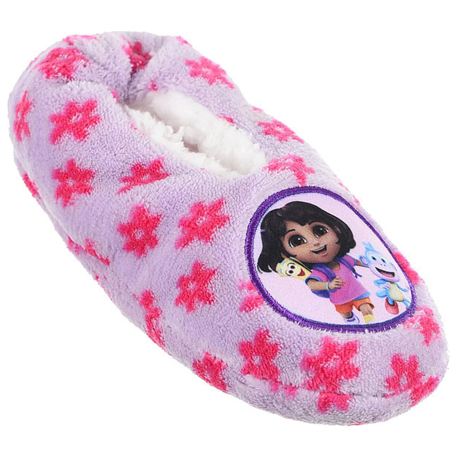 Dora the Explorer Rože Vijolični Otroški Zimski Copati fotografija izdelka