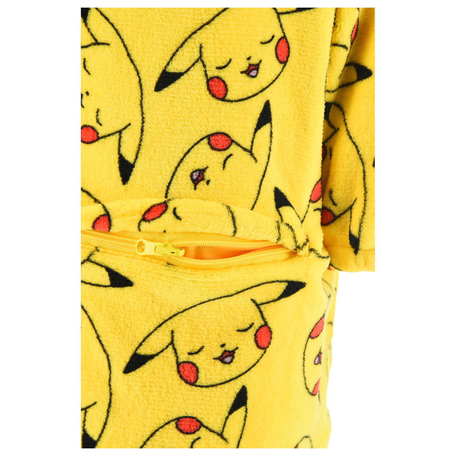 Pokemon Pikachu nosljiva plišasta flis odeja pončo fotografija izdelka