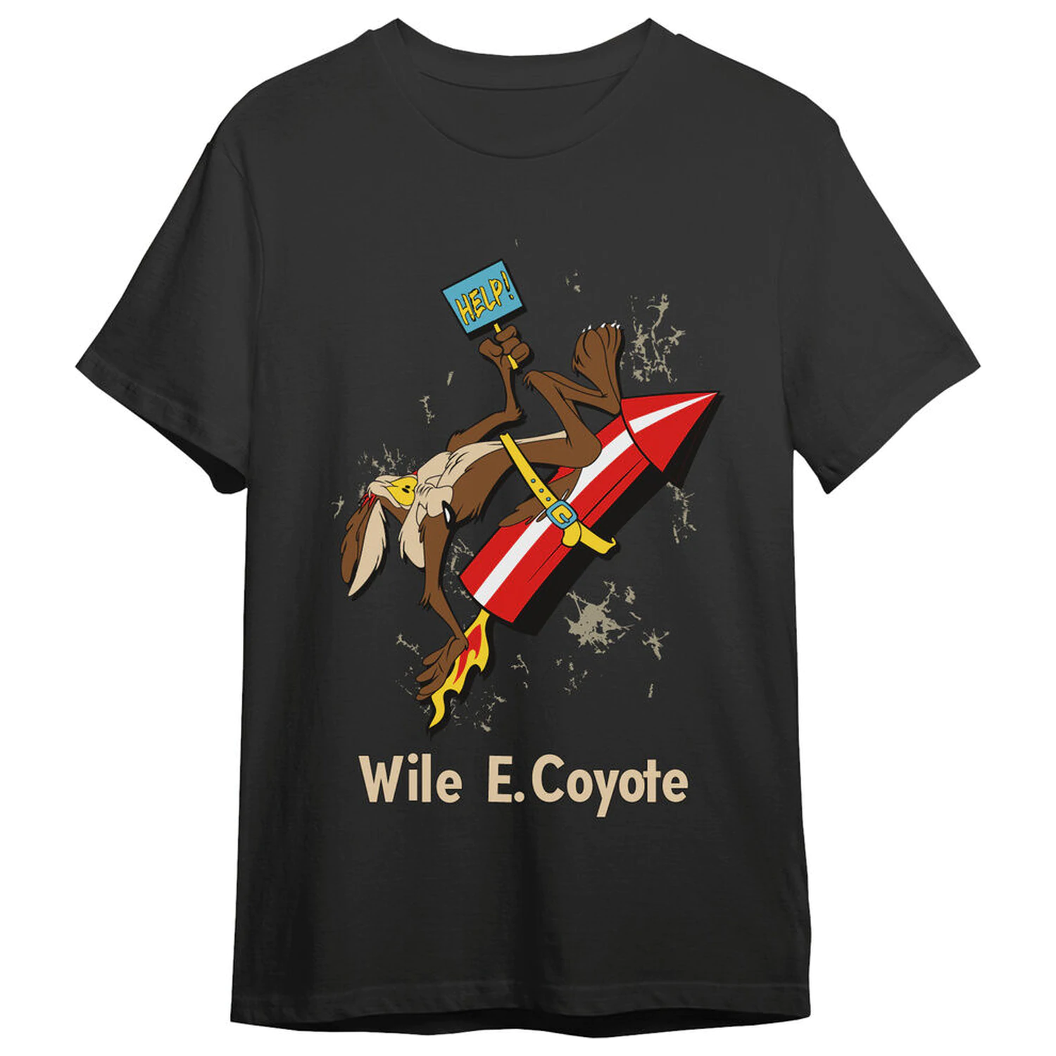 Looney Tunes Coyote Rocket majica za odrasle fotografija izdelka