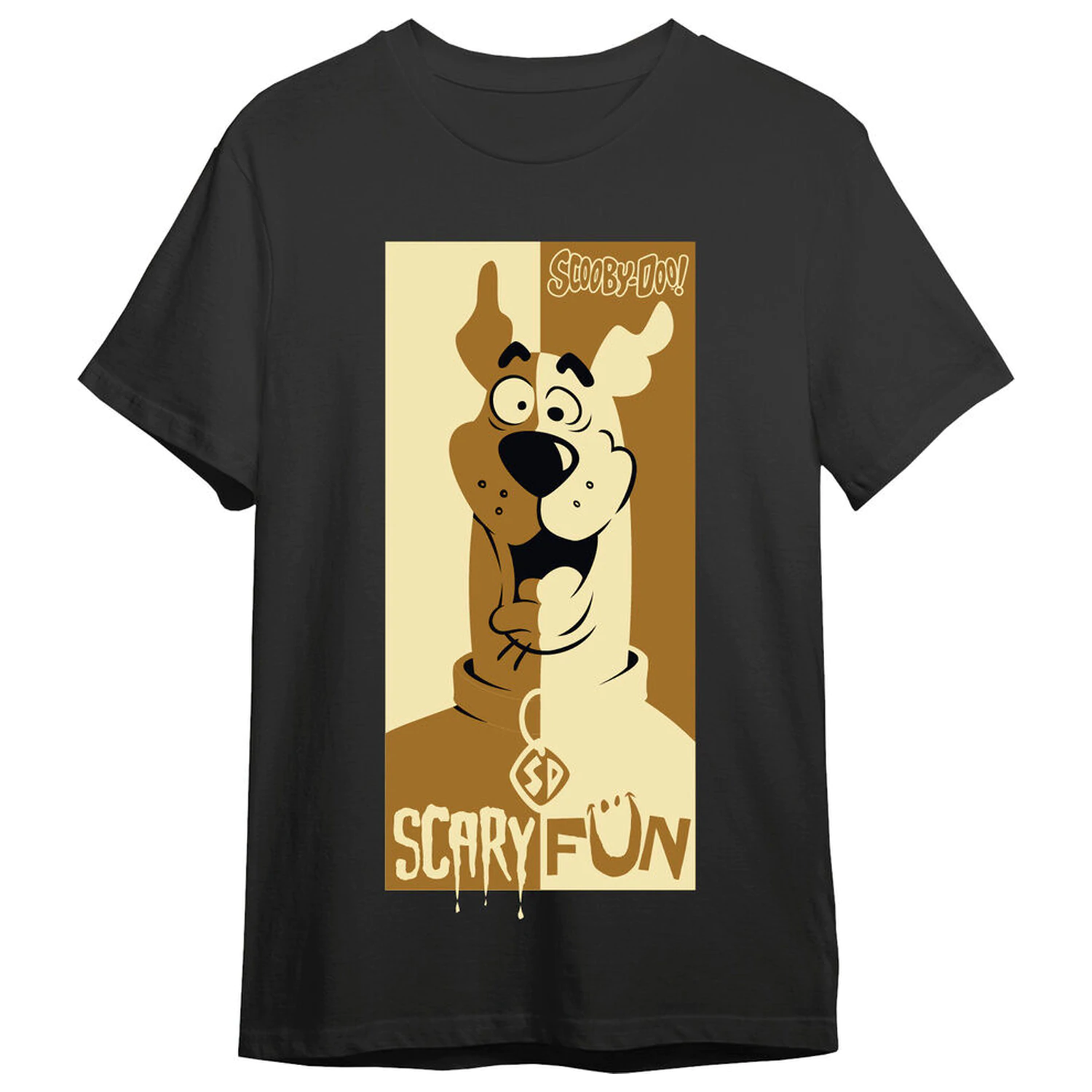 Scooby Doo Scary Fun odrasla majica fotografija izdelka