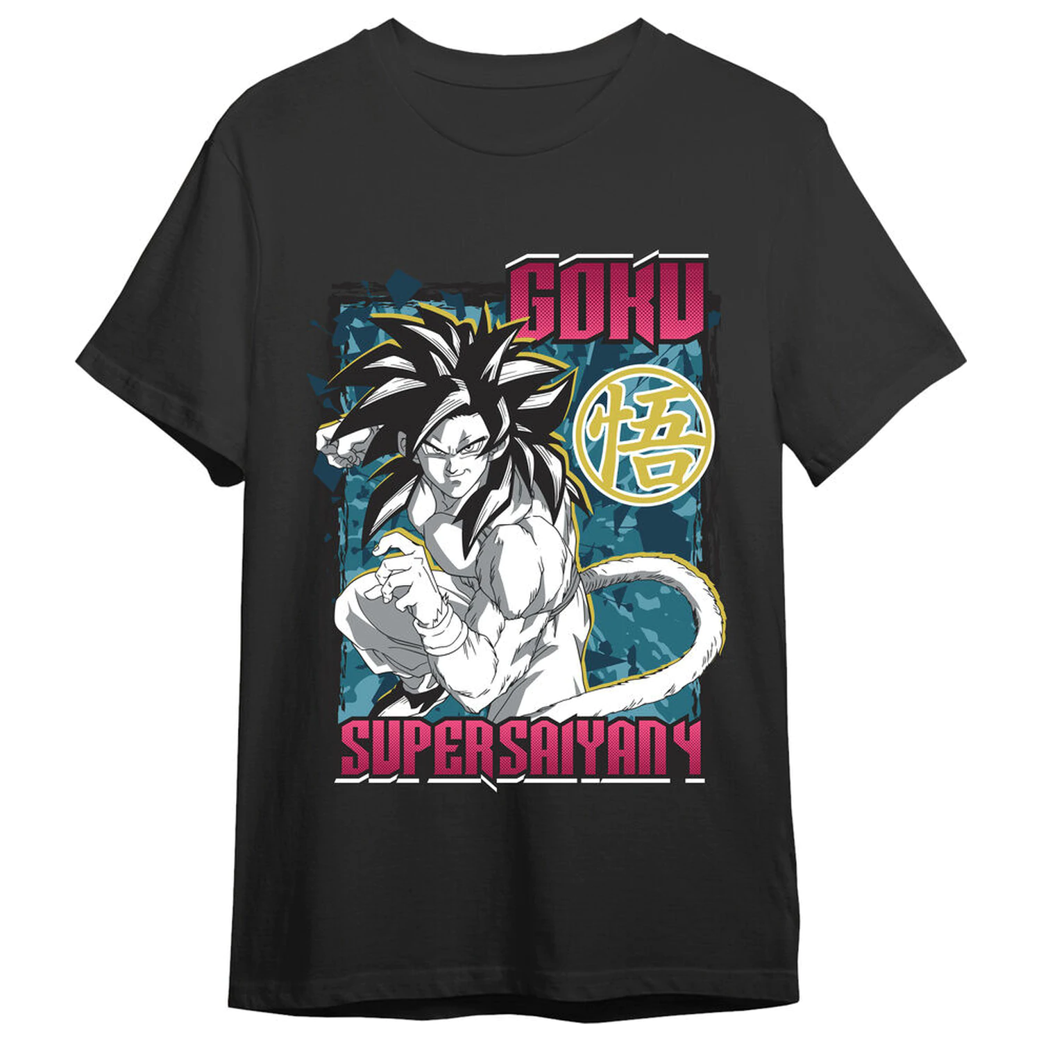 Dragon Ball GT Goku Super Saiyan 4 odrasla majica fotografija izdelka