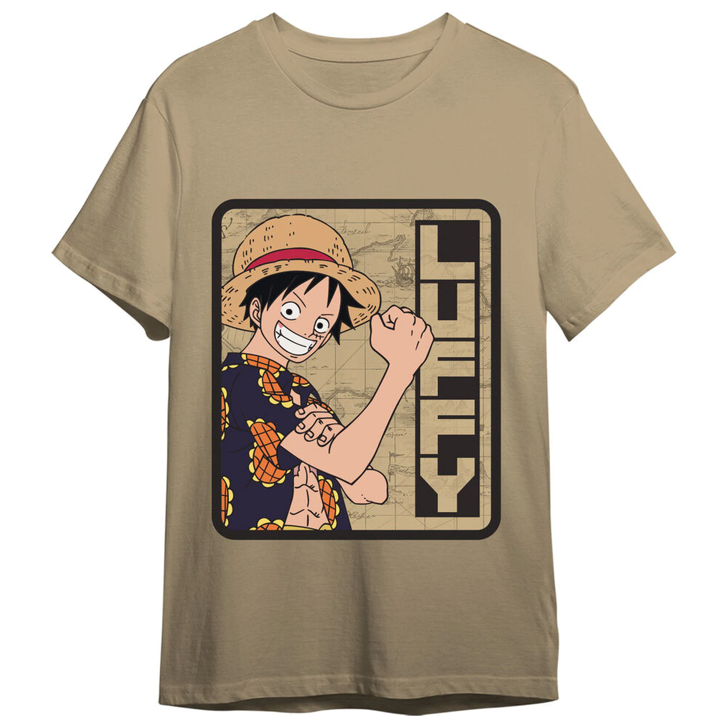 One Piece Monkey D. Luffy odrasla majica fotografija izdelka