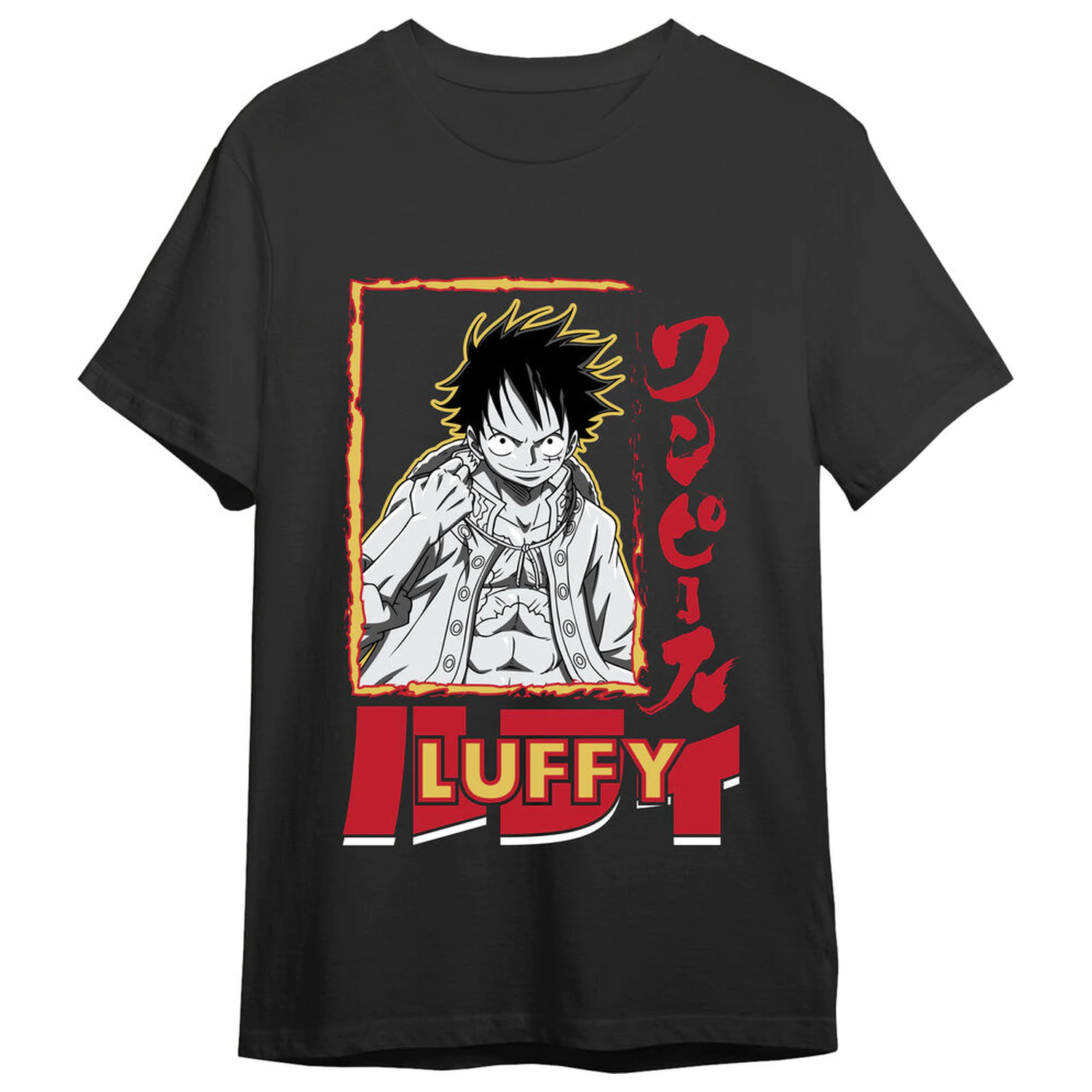 One Piece Monkey D. Luffy odrasla majica fotografija izdelka
