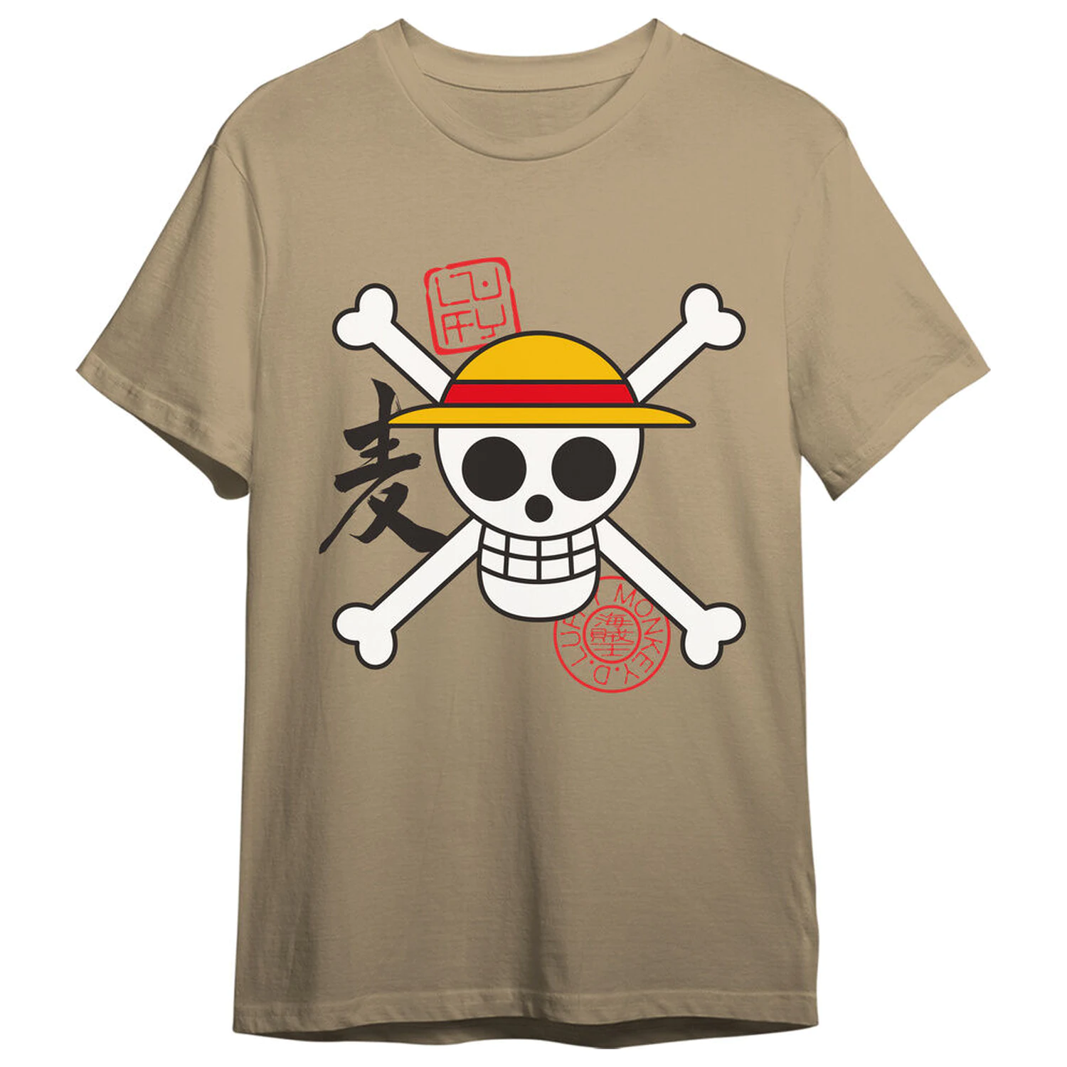 One Piece Skull odrasla majica fotografija izdelka