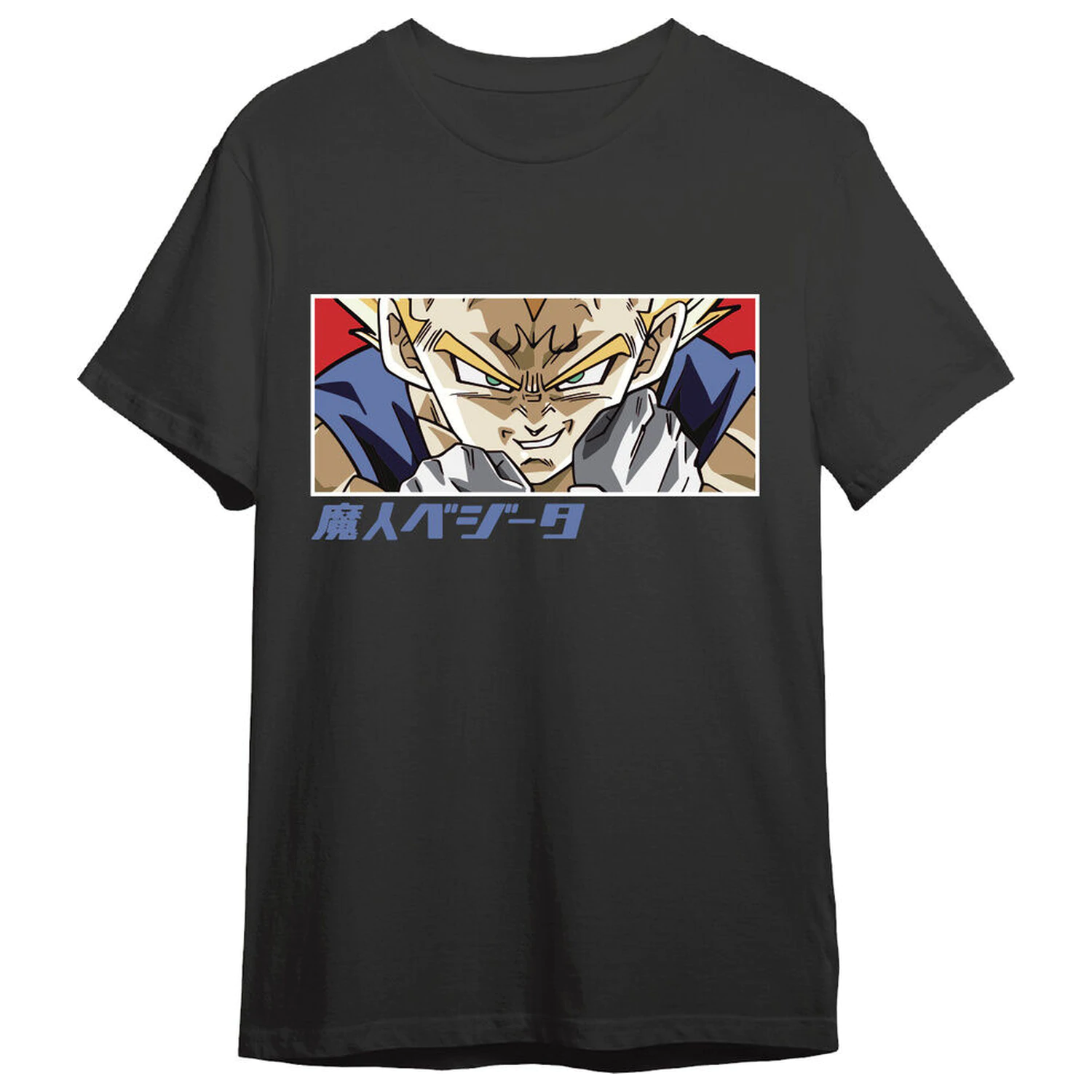 Dragon Ball Z Majin Vegeta Eyes odrasla majica s kratkimi rokavi fotografija izdelka