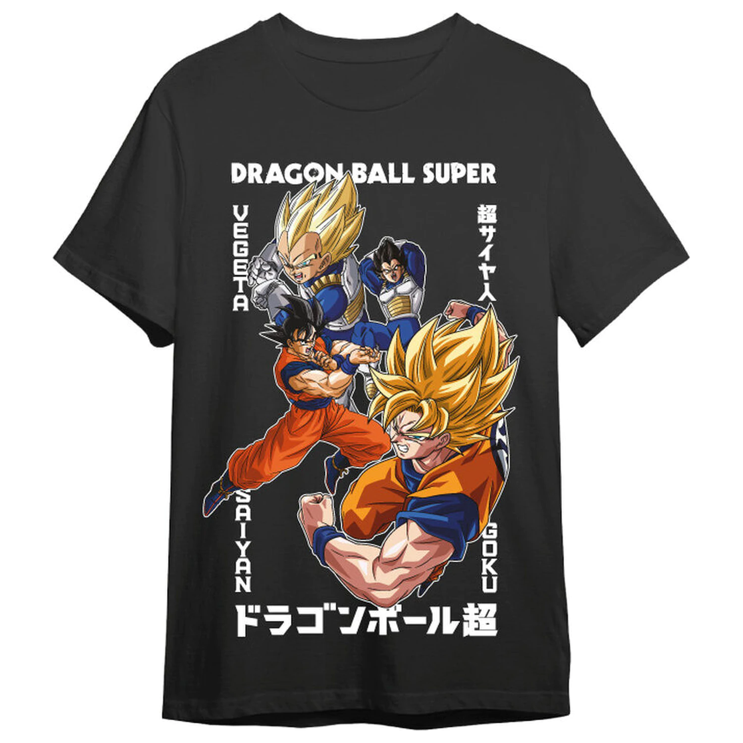 Dragon Ball Super Vegeta & Goku odrasla majica fotografija izdelka