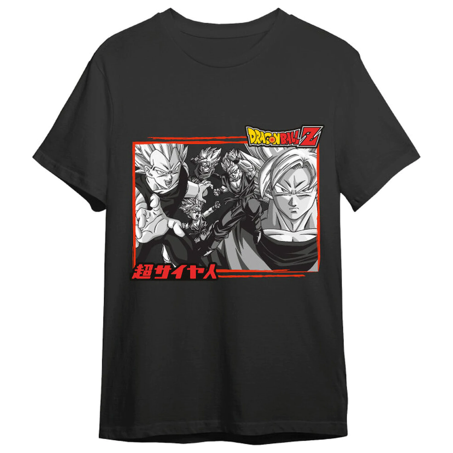Dragon Ball Z Saiyans majica za odrasle fotografija izdelka