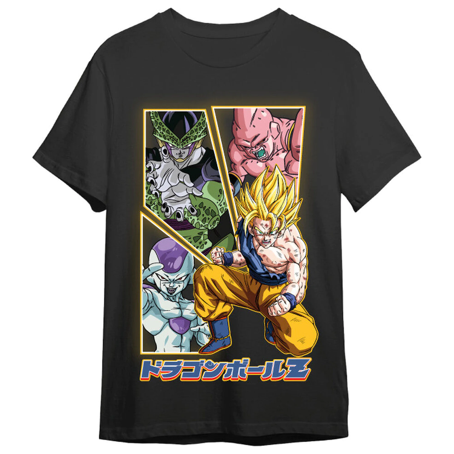 Dragon Ball Z Villains & Goku majica za odrasle fotografija izdelka