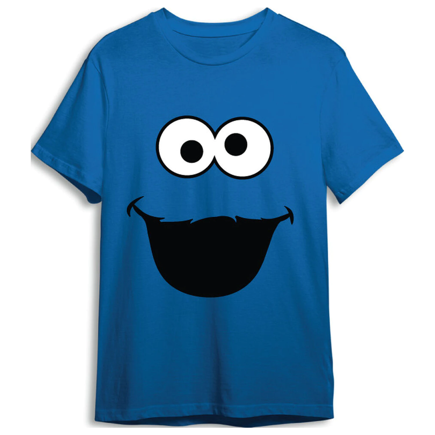 Sesame Street Triki Cookie Monster majica za odrasle fotografija izdelka