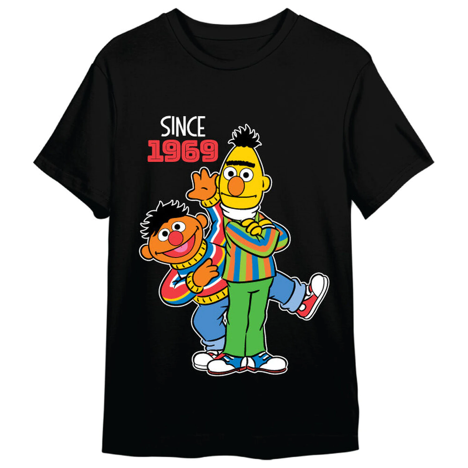 Sesame Street Ernie & Bert 1969 odrasla majica fotografija izdelka