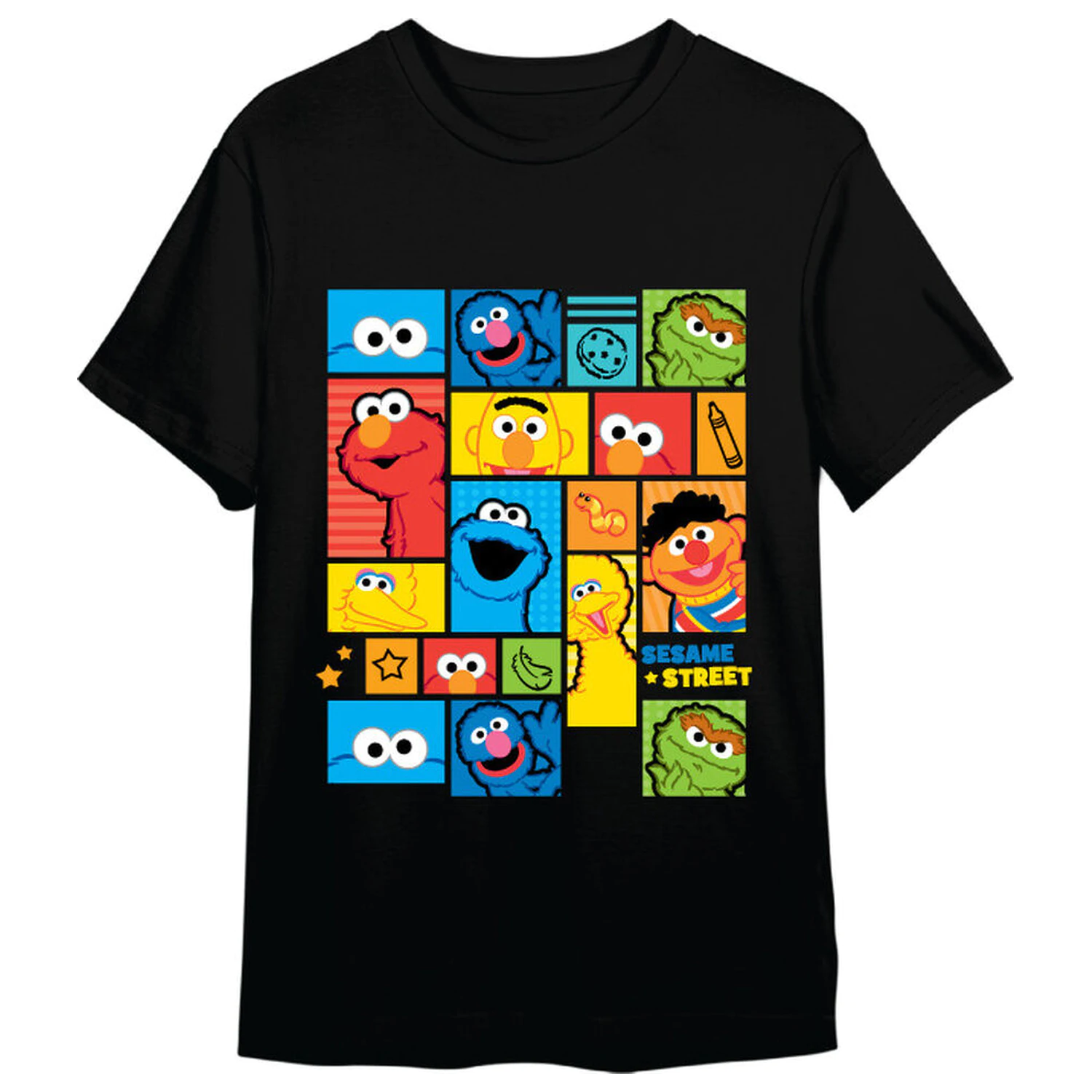 Sesame Street Characters majica za odrasle fotografija izdelka