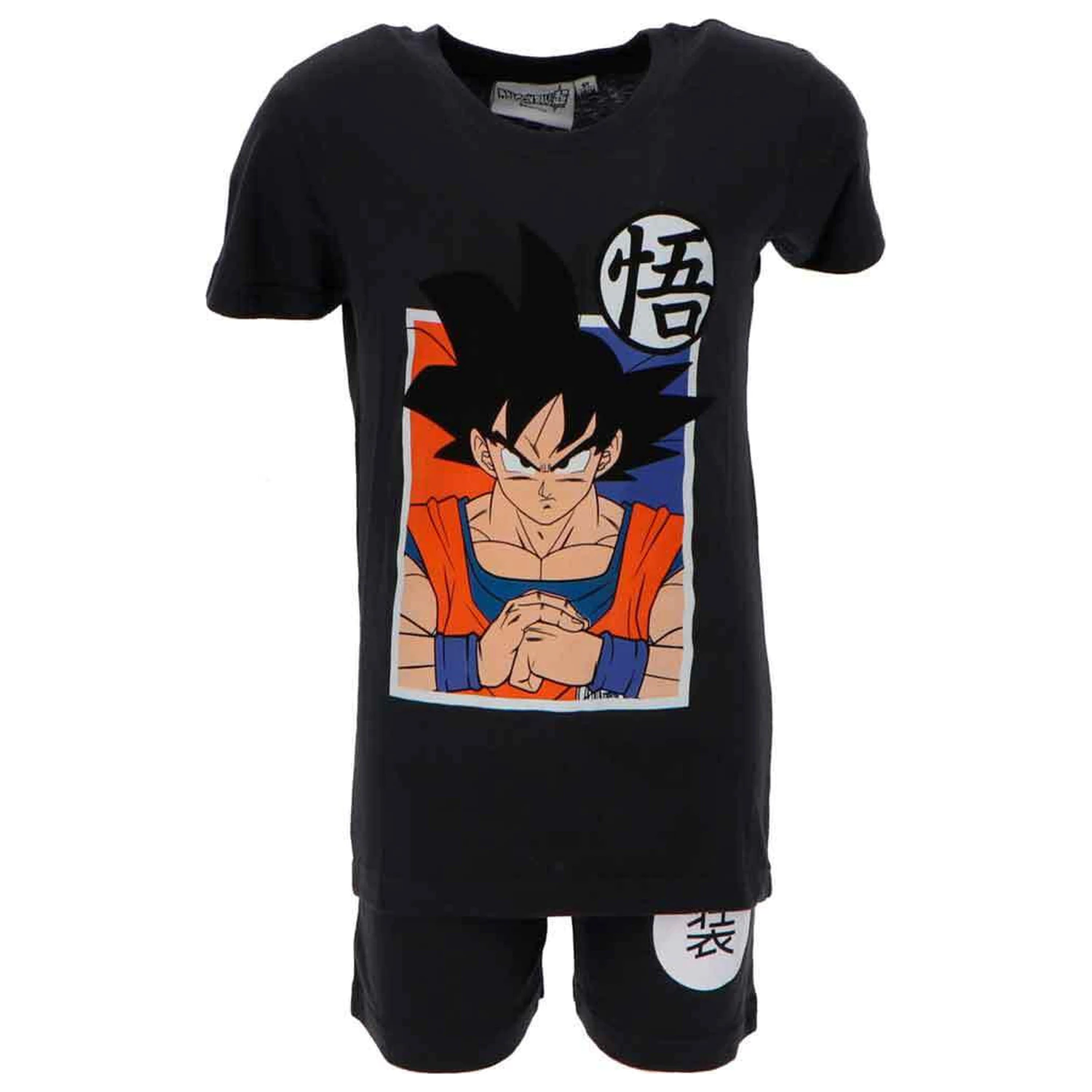Dragon Ball Saiyan Black otroška kratka pižama fotografija izdelka