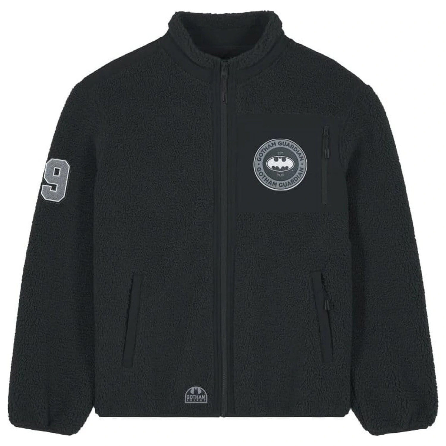 DC Comics Sherpa jakna Batman Logo fotografija izdelka