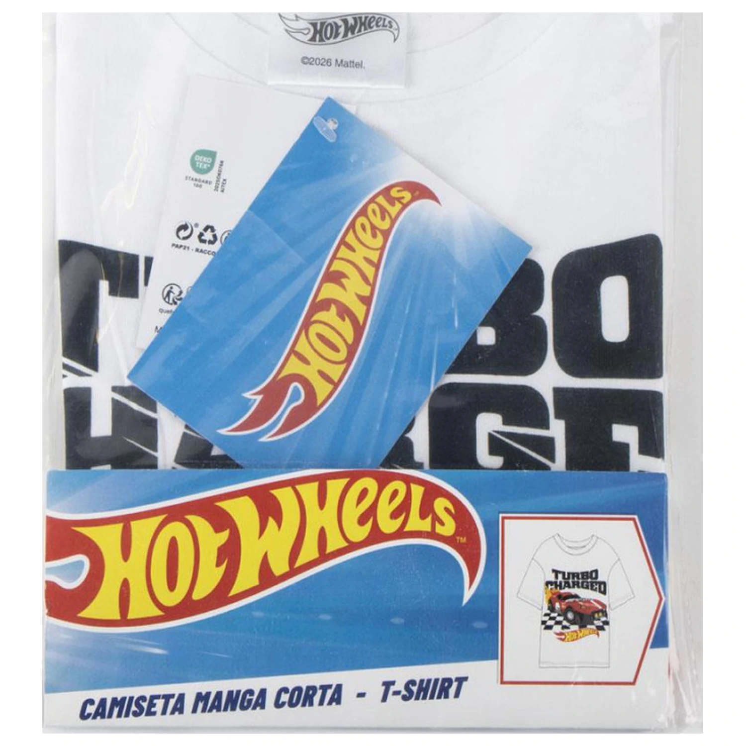 Hot Wheels Turbo Kids' Majica s Kratkimi Rokavi, Zgornji del fotografija izdelka