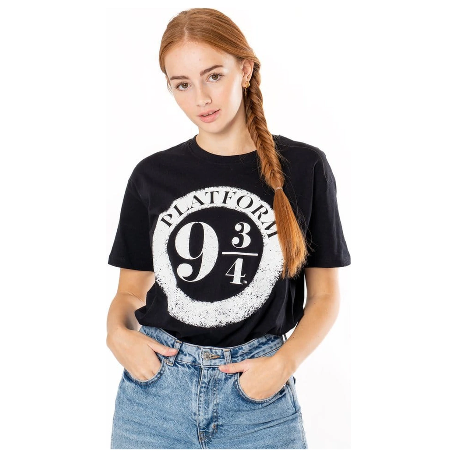 Harry Potter majica Platform 9 3/4 Raised Print  fotografija izdelka