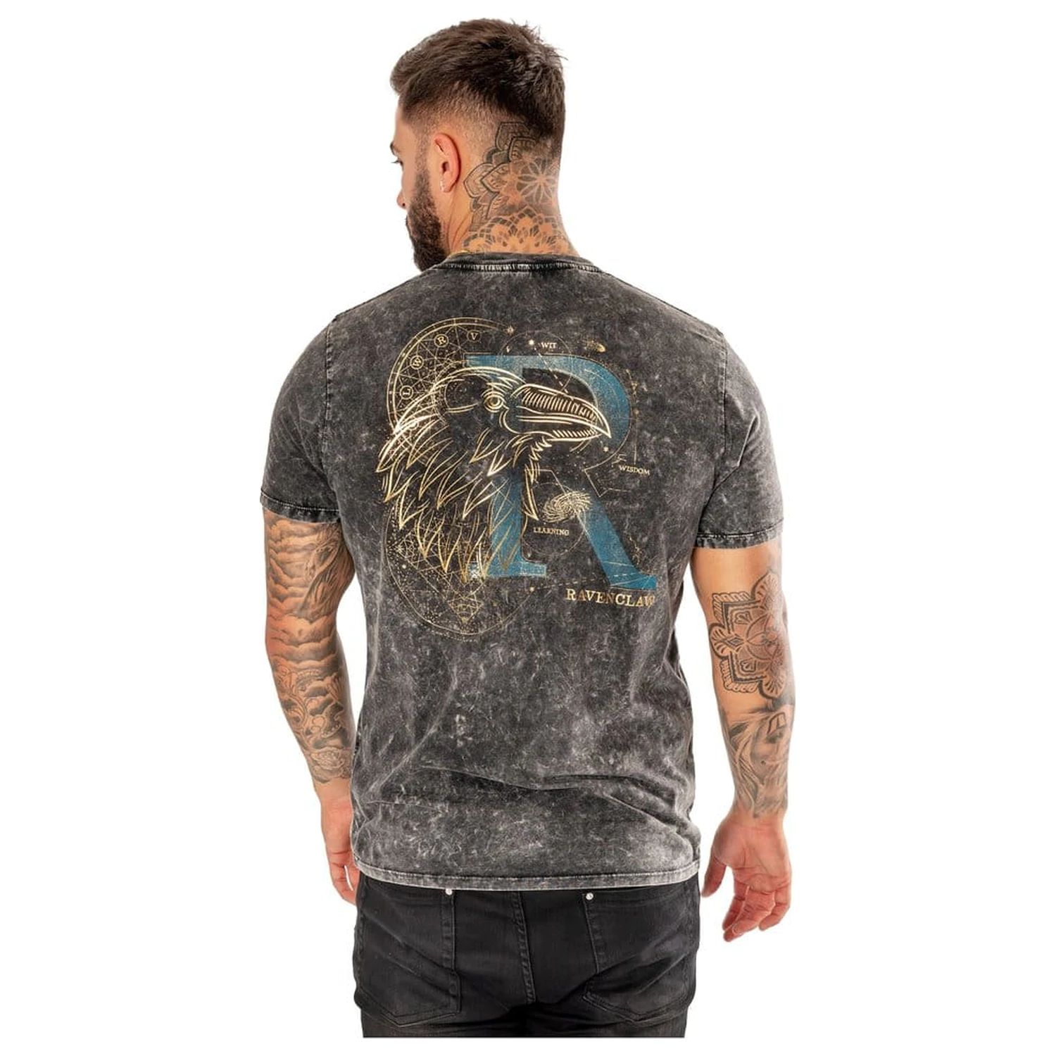 Harry Potter majica Ravenclaw Acid Wash fotografija izdelka