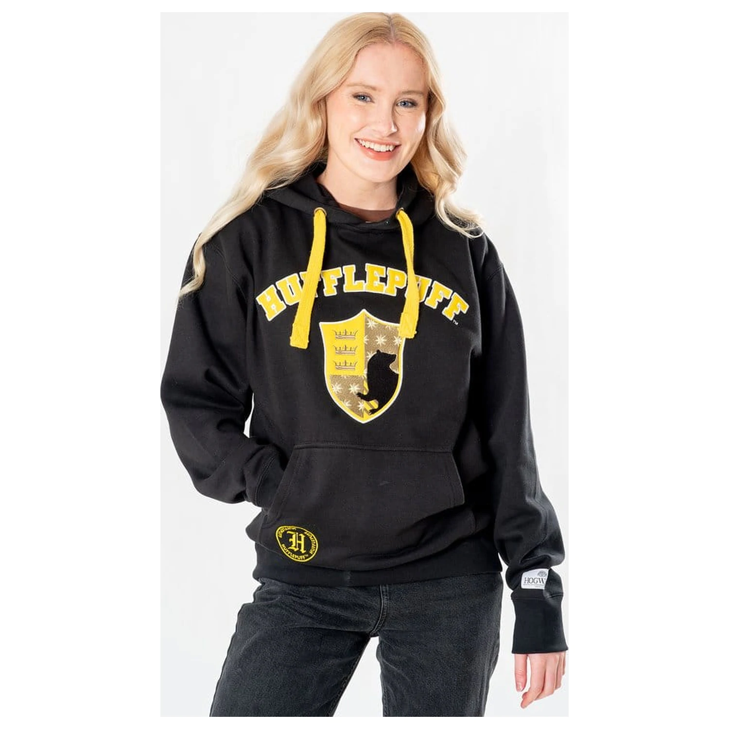 Harry Potter Pulover s kapuco Hufflepuff Deluxe fotografija izdelka