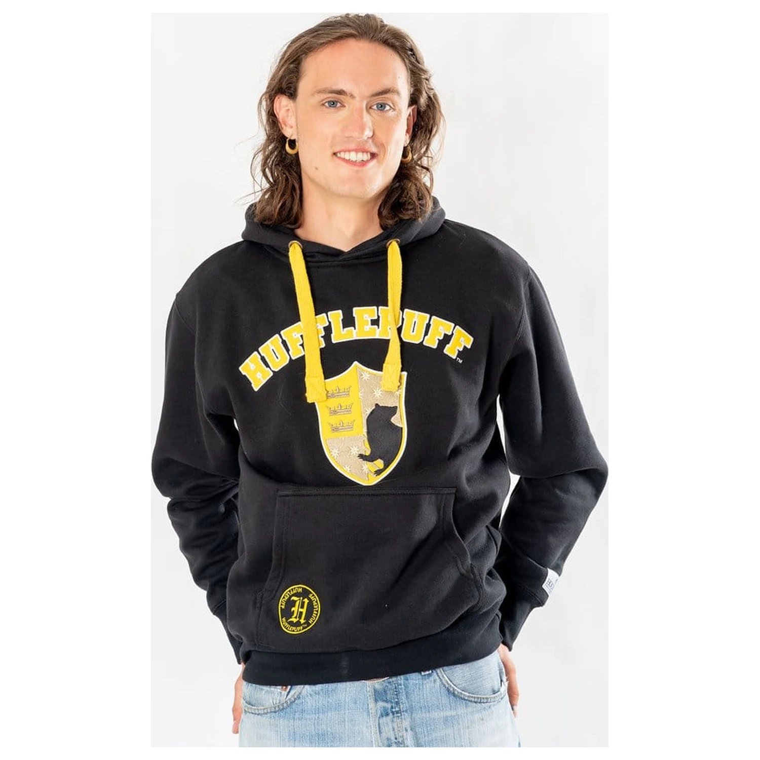 Harry Potter Pulover s kapuco Hufflepuff Deluxe fotografija izdelka