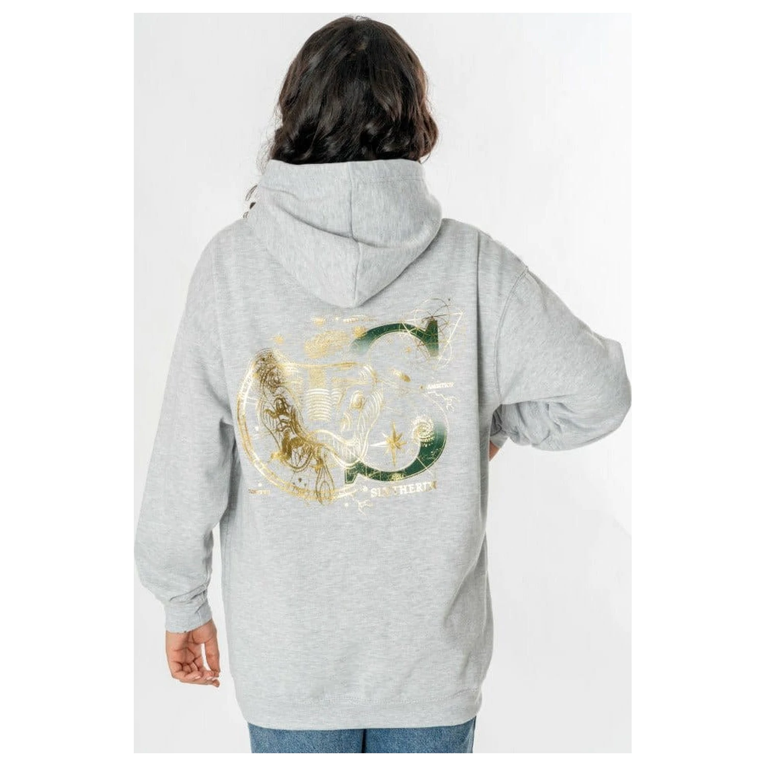 Harry Potter pulover s kapuco Slytherin Zodiac fotografija izdelka