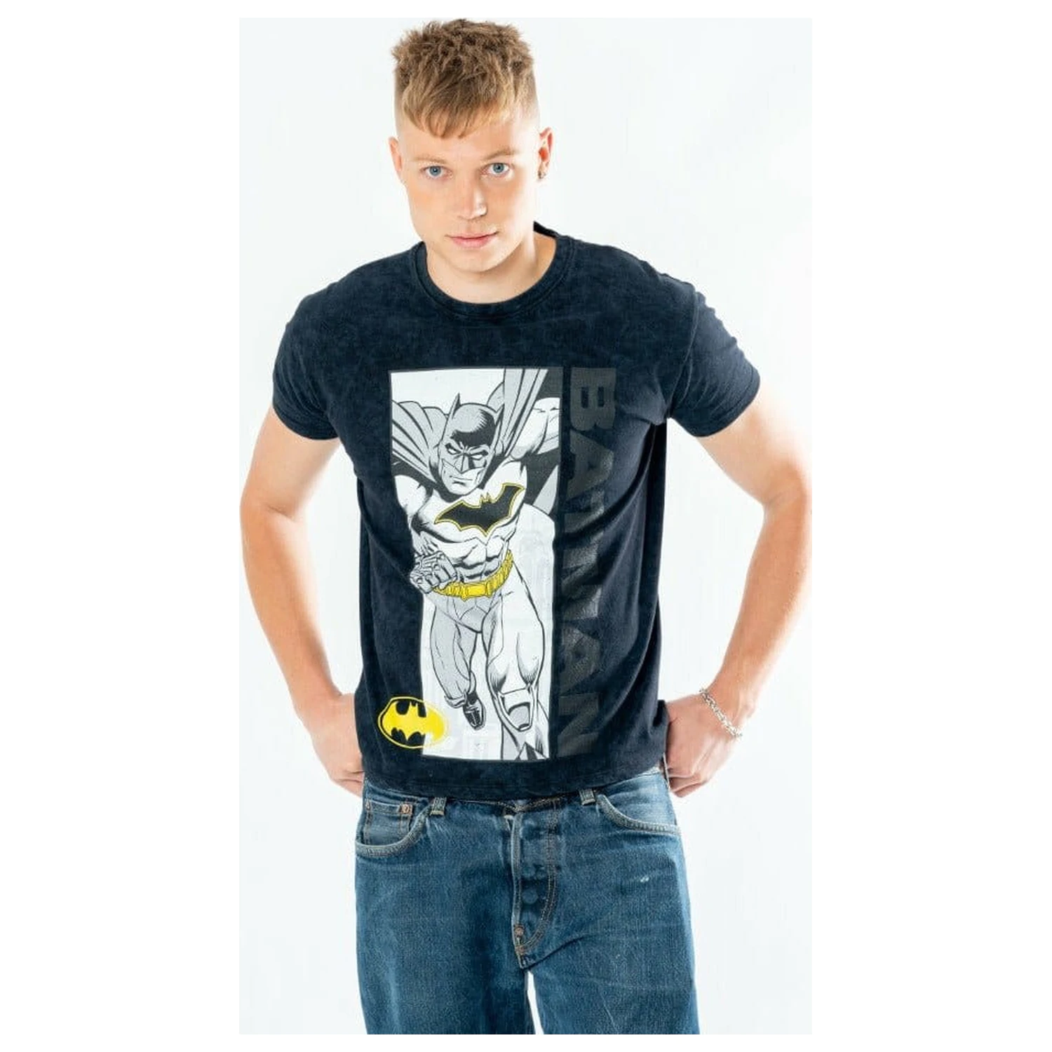 Batman majica Comic Acid Wash fotografija izdelka