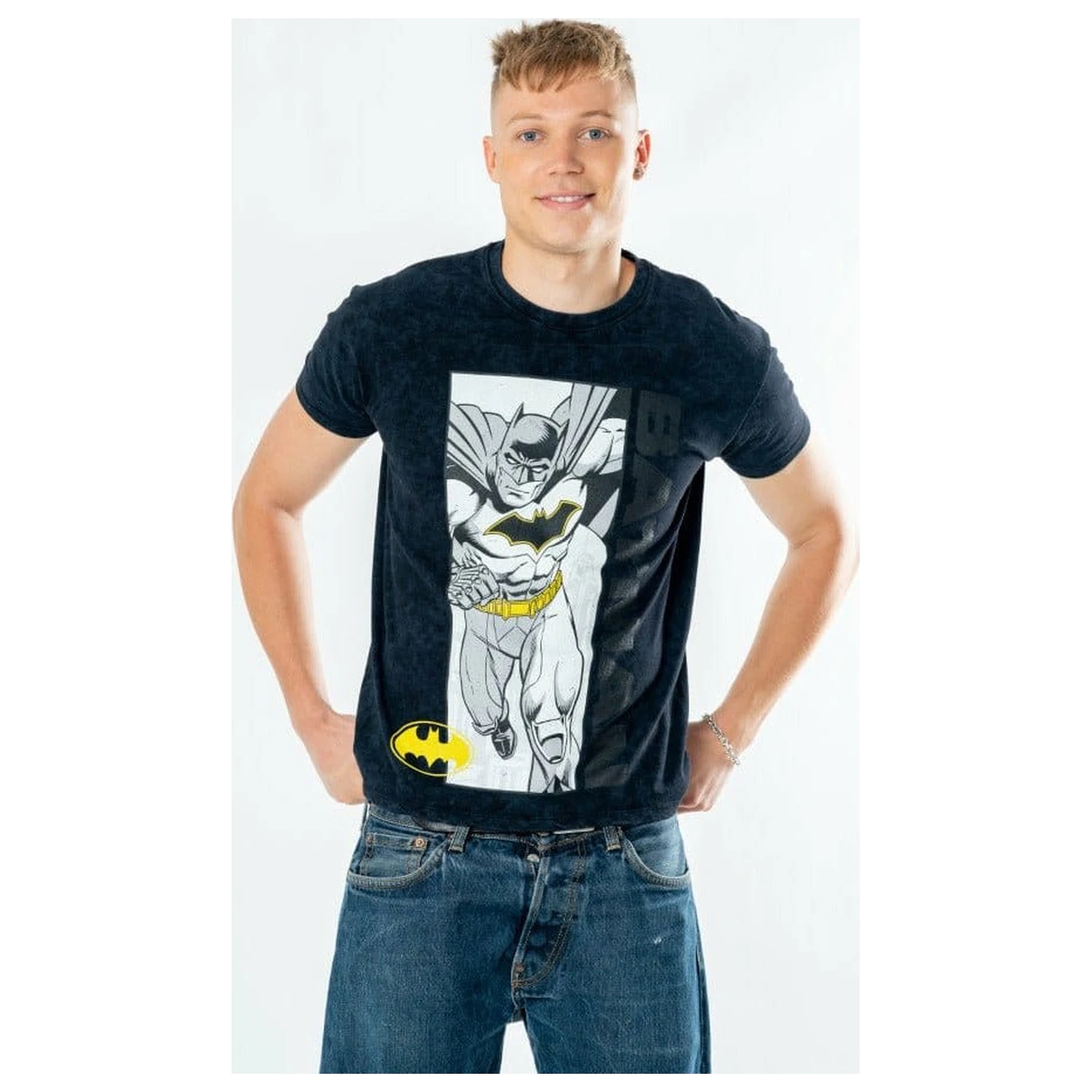 Batman majica Comic Acid Wash fotografija izdelka