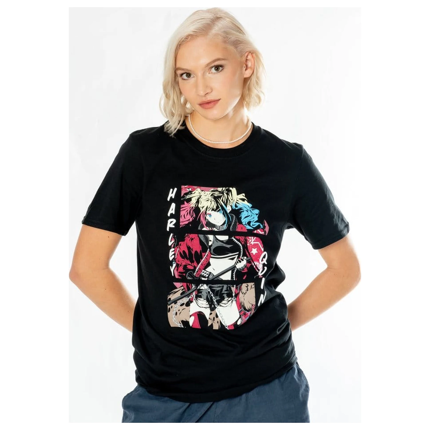 DC Comics majica Harley Quinn Anime Comic fotografija izdelka
