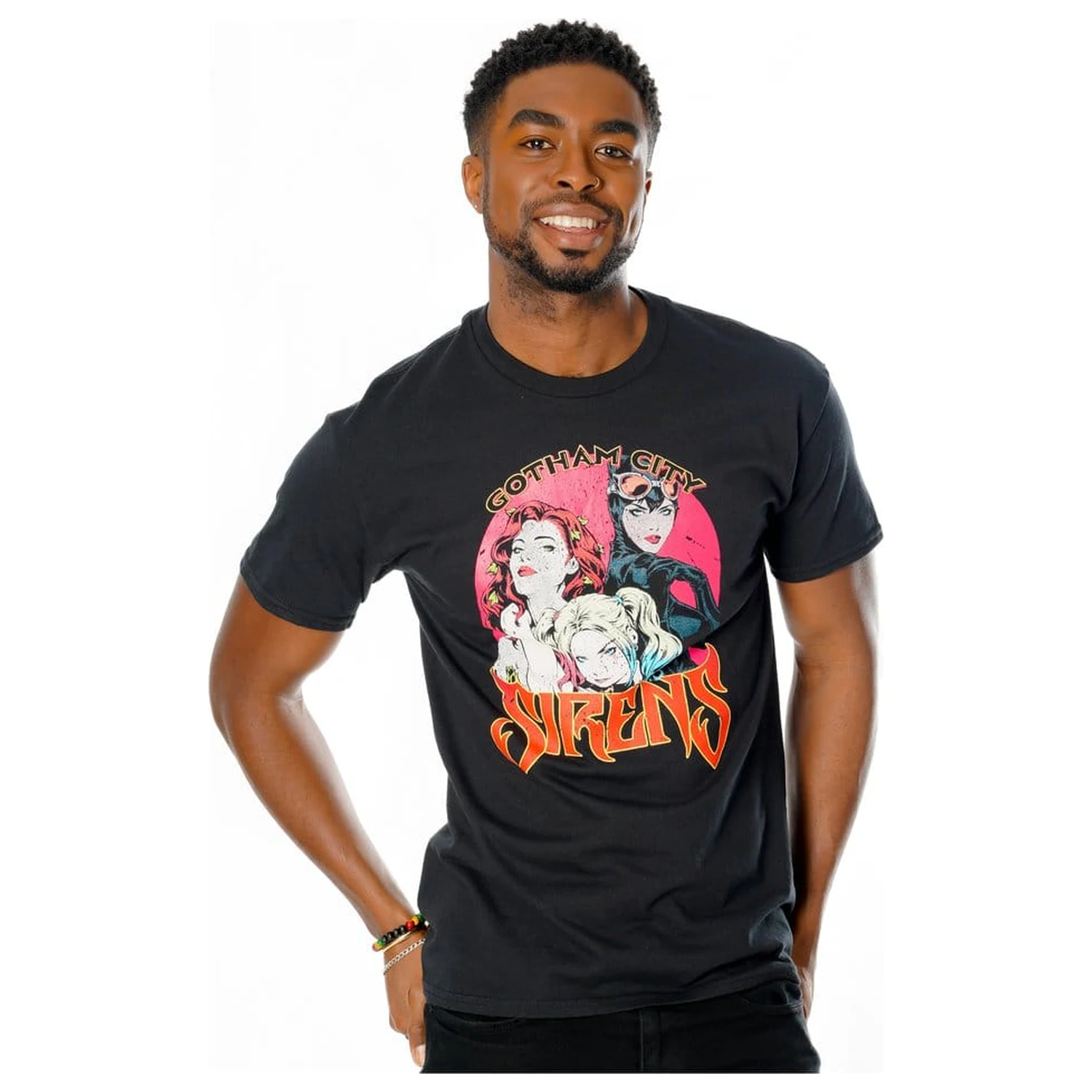 Gotham City Sirens Majica Vintage Poster fotografija izdelka