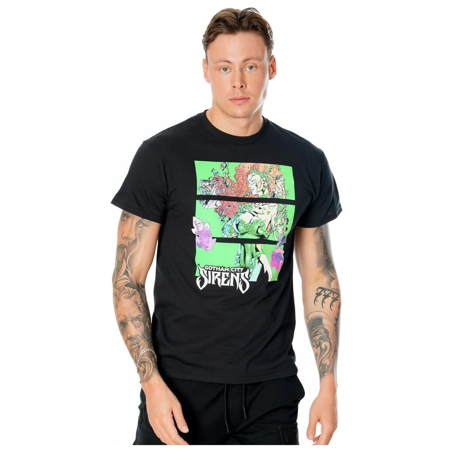 Gotham City Sirens majica Poison Ivy Sirens Cash Black  fotografija izdelka