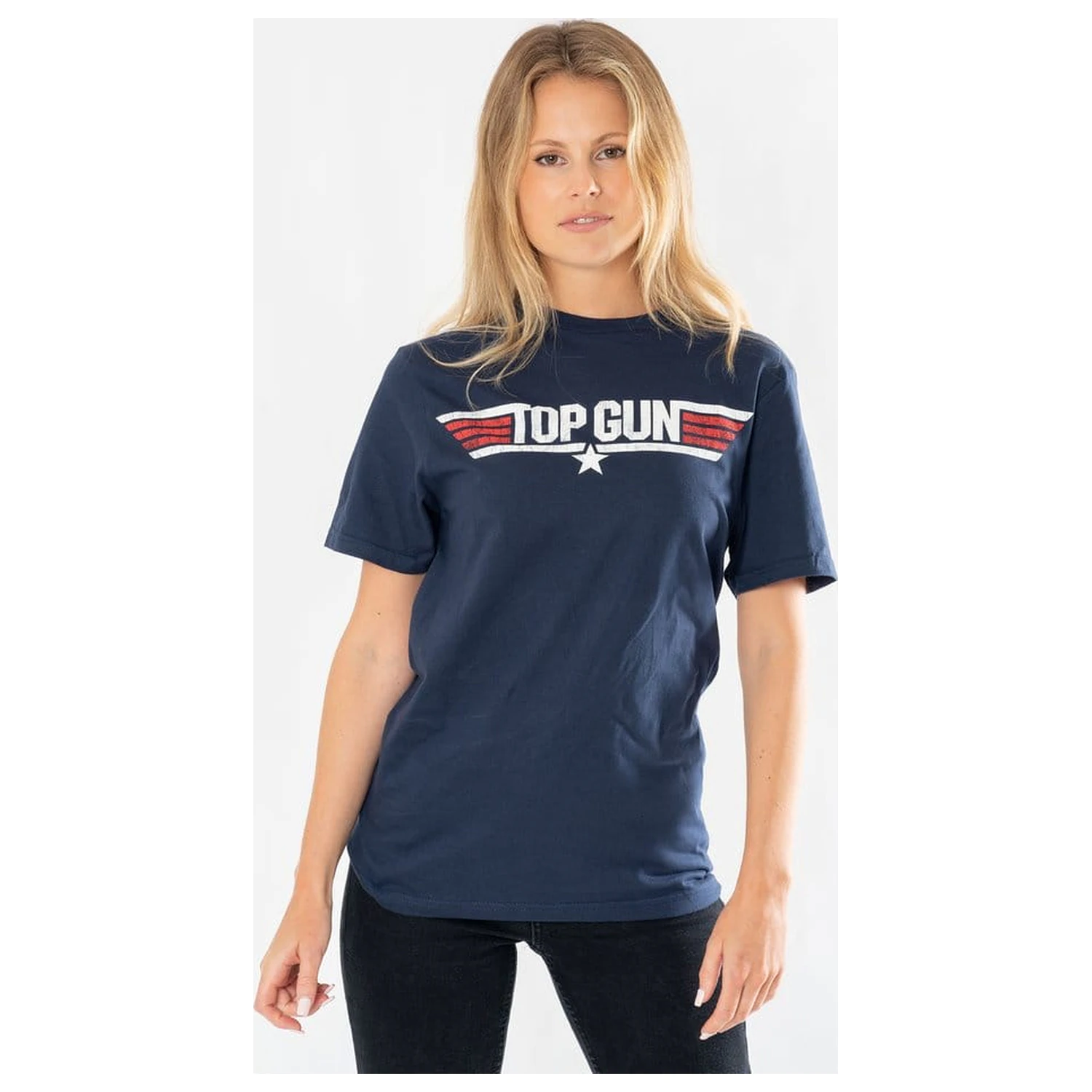 Top Gun Majica z logotipom fotografija izdelka