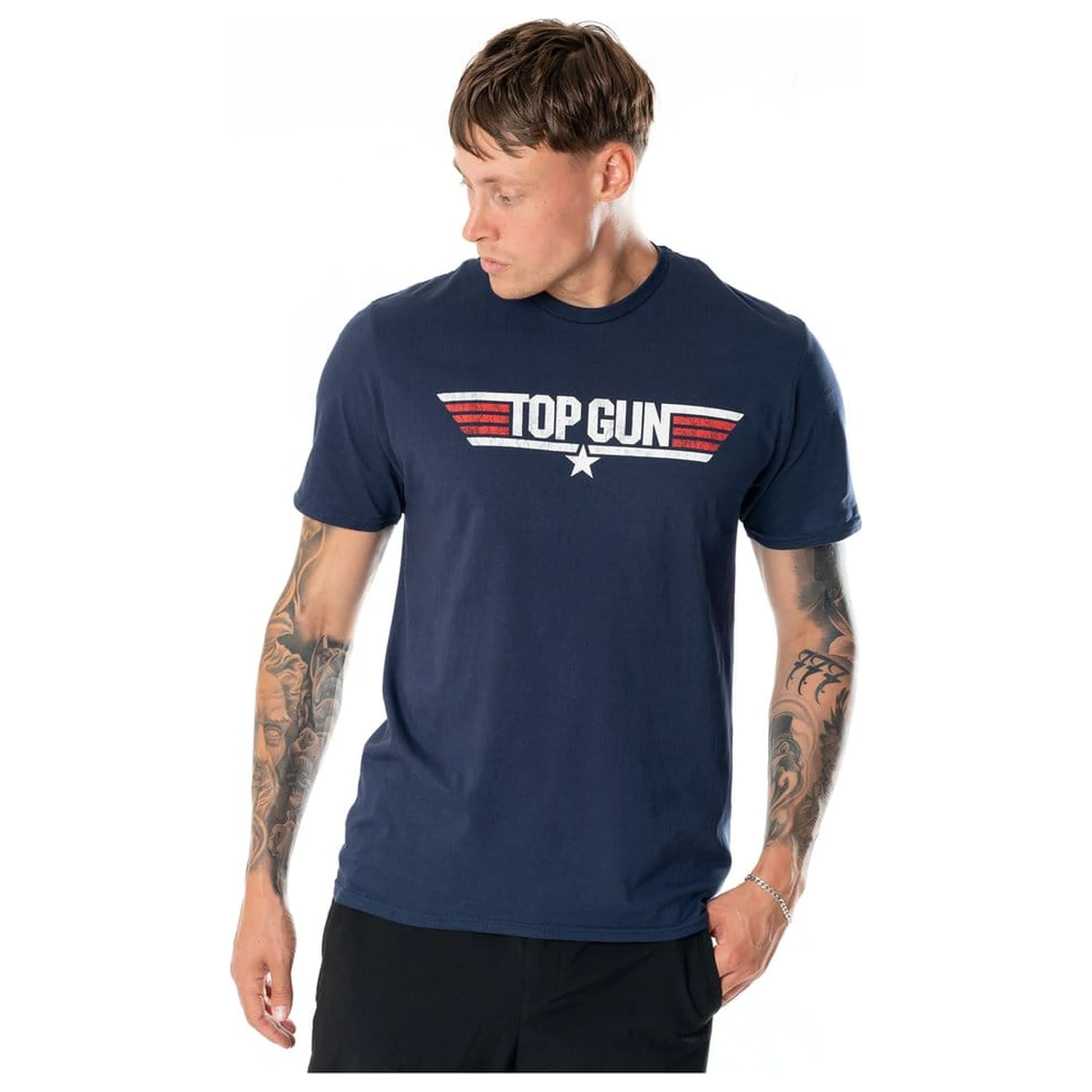 Top Gun Majica z logotipom fotografija izdelka
