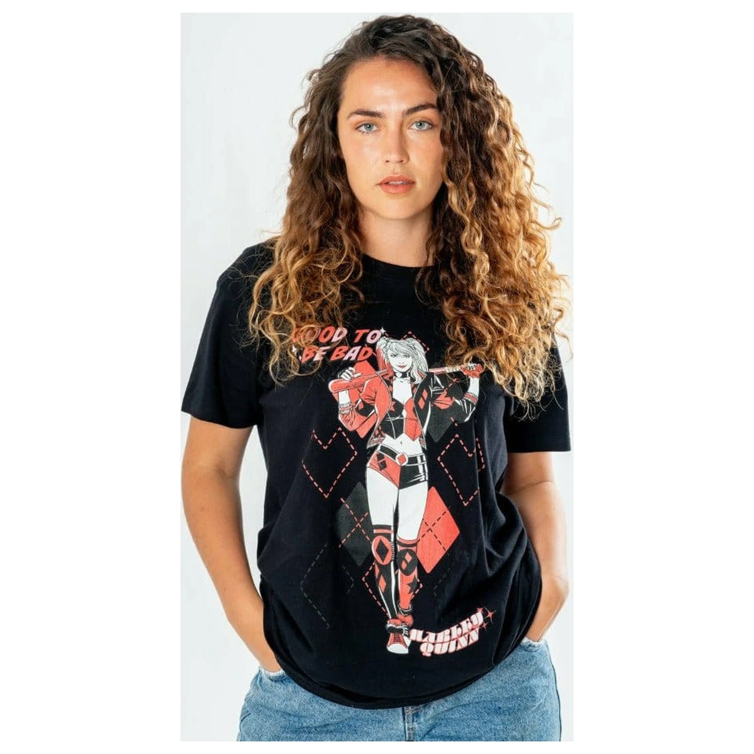 DC Comics majica Harley Quinn Got To Be Bad fotografija izdelka