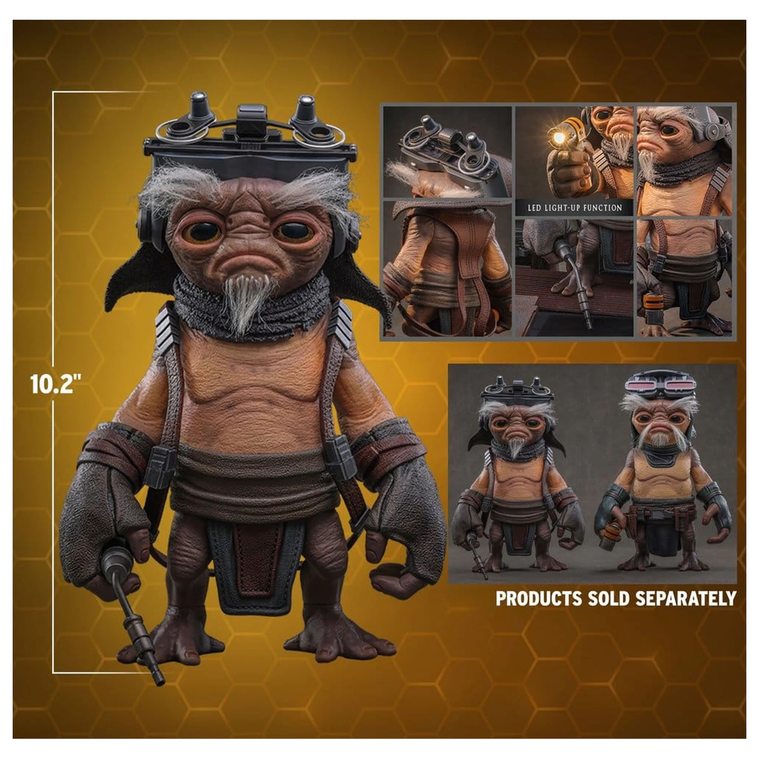Star Wars: The Mandalorian & Grogu Life-Size Masterpiece figura v naravni velikosti Keeto (Anzellan Droidsmith) 26 cm fotografija izdelka
