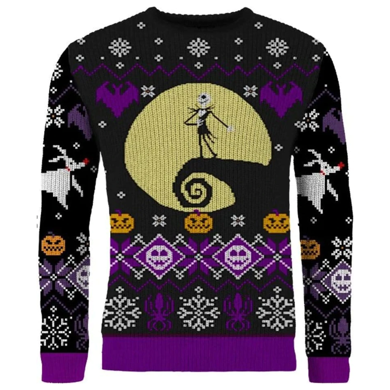 Nightmare Before Christmas božični pulover 8-bit fotografija izdelka