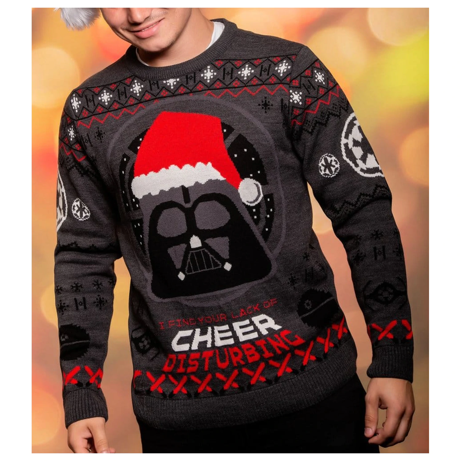 Star Wars Darth Vader božični pulover fotografija izdelka