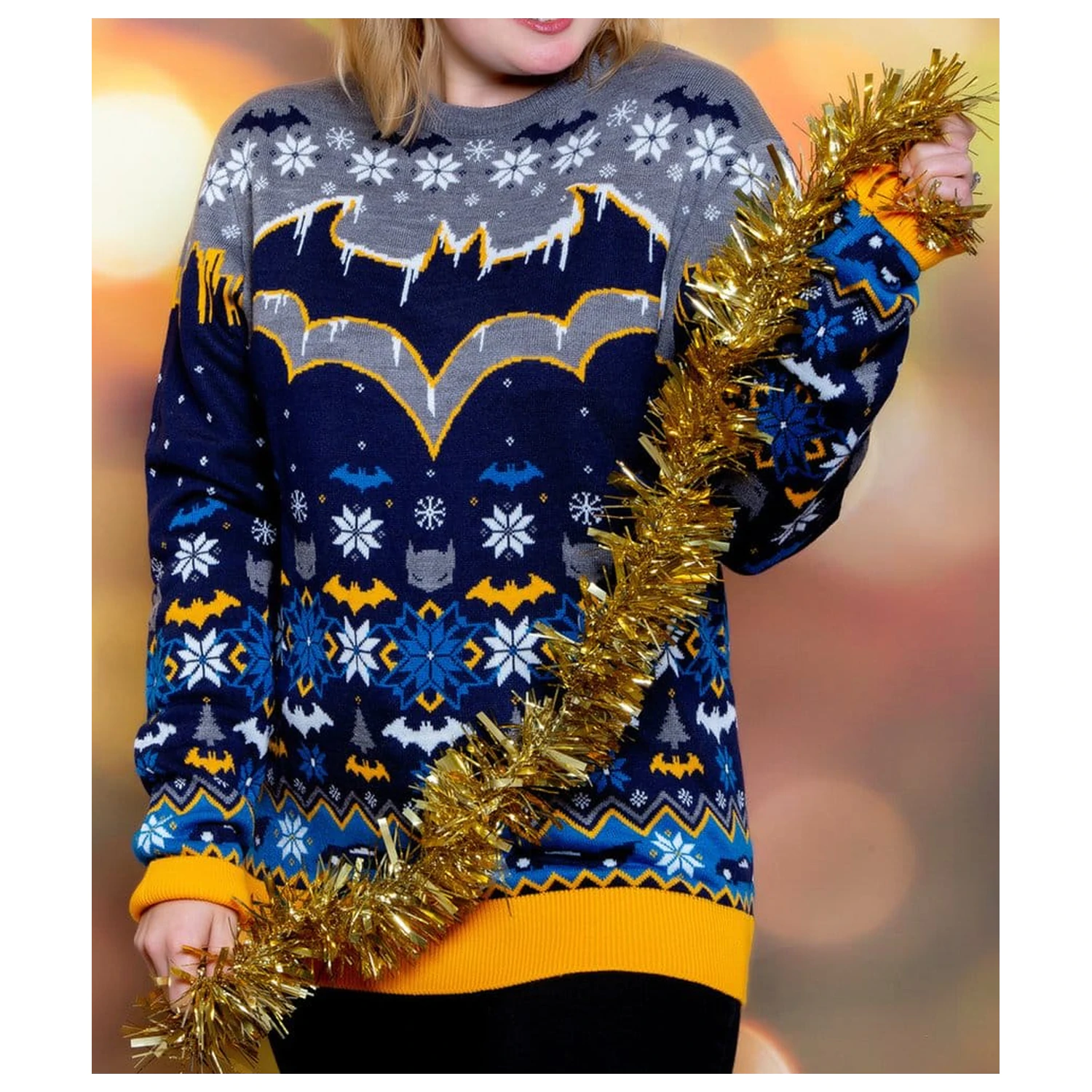 Batman Frosty božični pulover fotografija izdelka