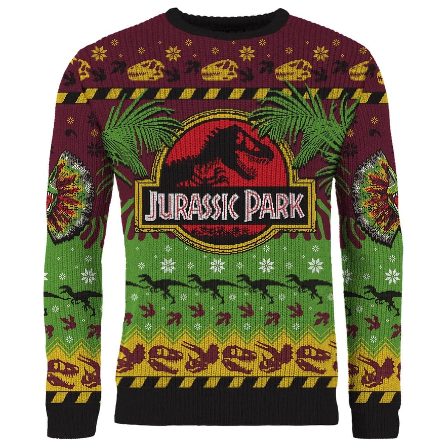 Jurassic Park božični pulover Happy Rexmas fotografija izdelka