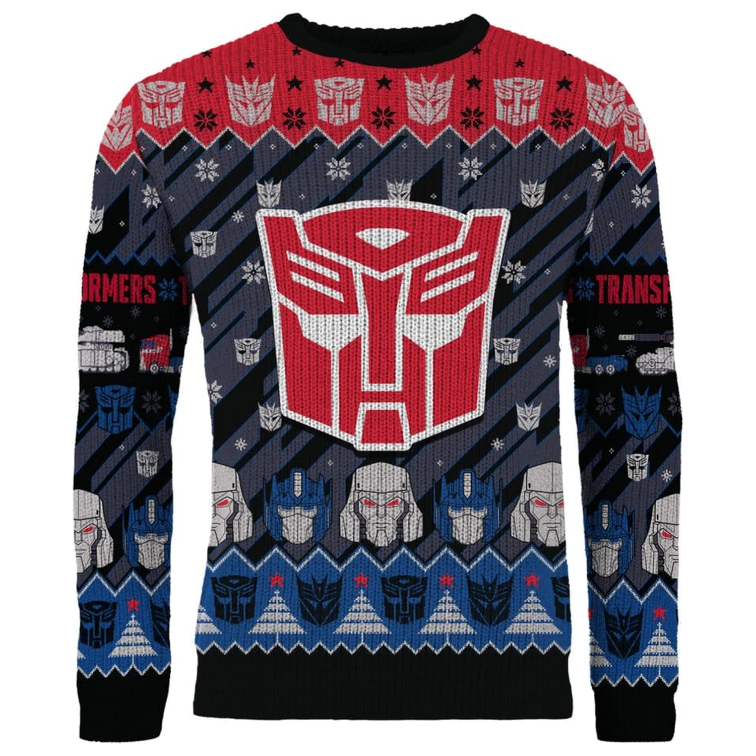Transformers božični pulover fotografija izdelka