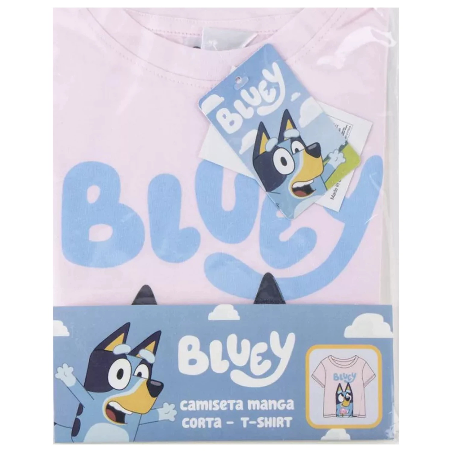 Bluey Ice Cream otroška majica s kratkimi rokavi, top fotografija izdelka