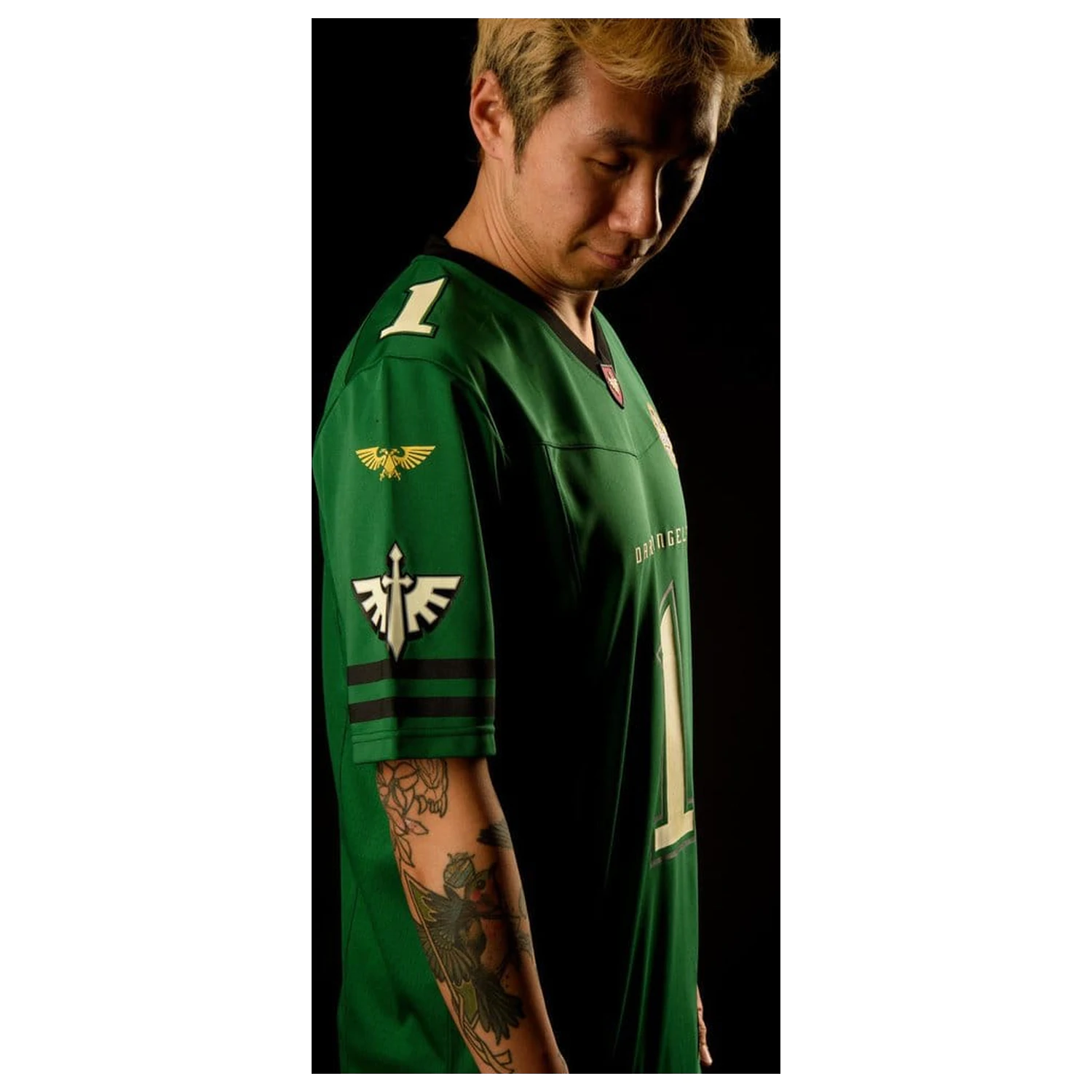 Warhammer 40,000 športni dres Dark Angels fotografija izdelka