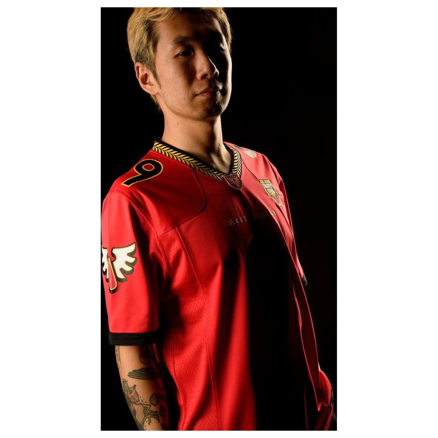 Warhammer 40,000 športni dres Blood Angels fotografija izdelka