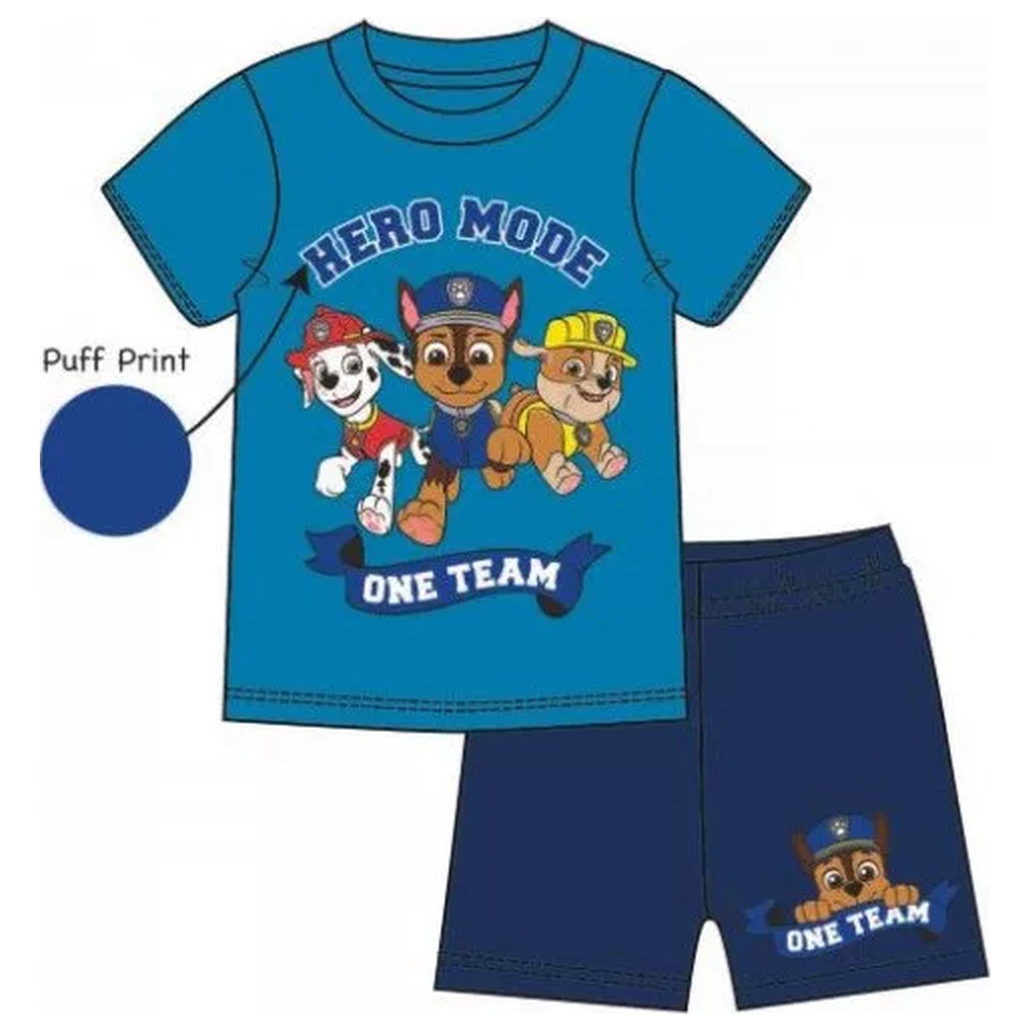 PAW Patrol Hero Mode otroška kratka pižama fotografija izdelka