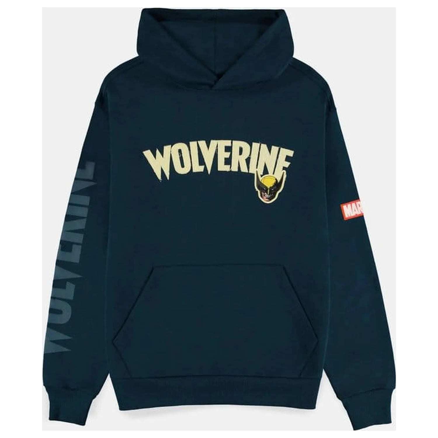 Marvel pulover s kapuco Wolverine Blue fotografija izdelka