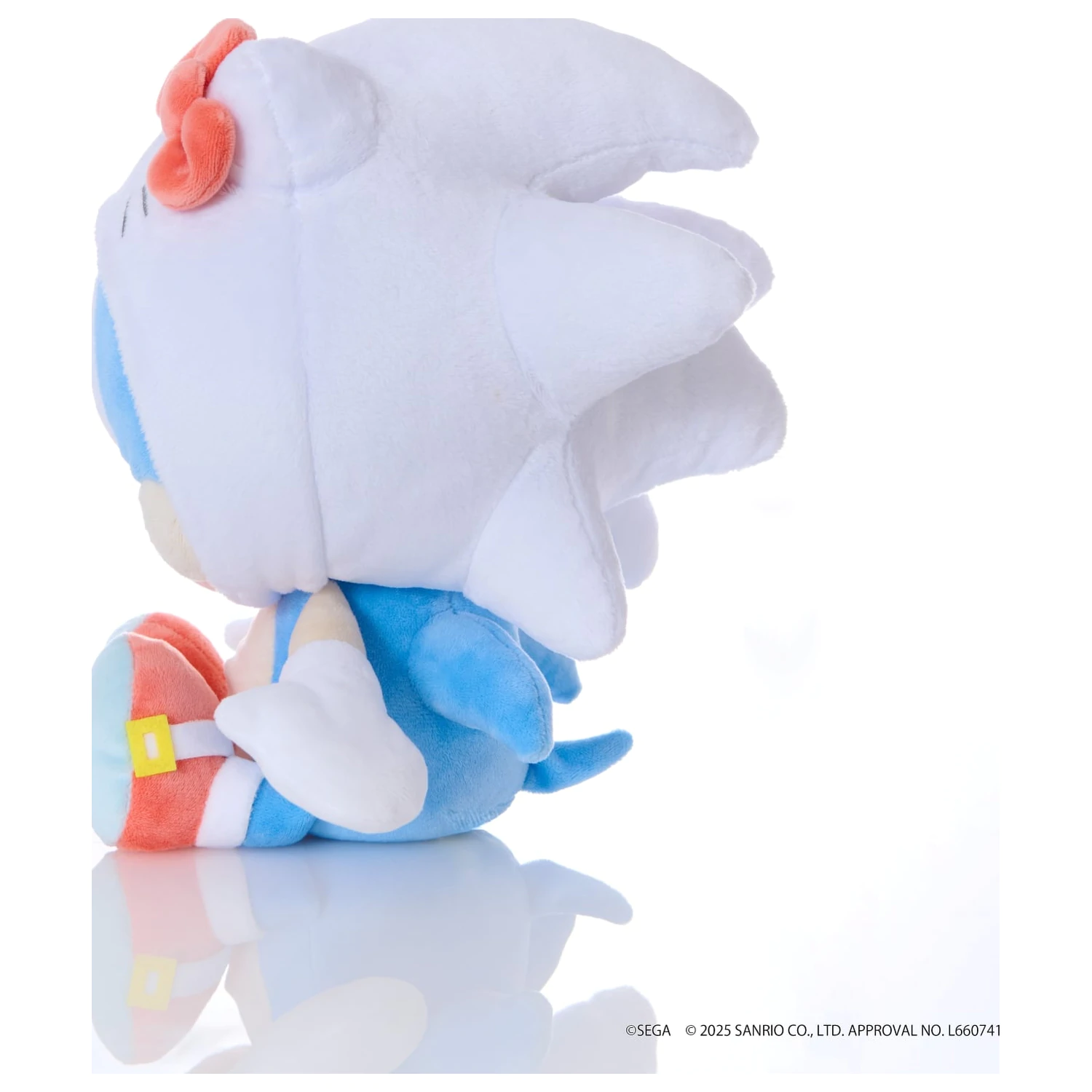 Sonic & Friends x Sanrio Sonic x Hello Kitty Plišasta igrača 24 cm fotografija izdelka