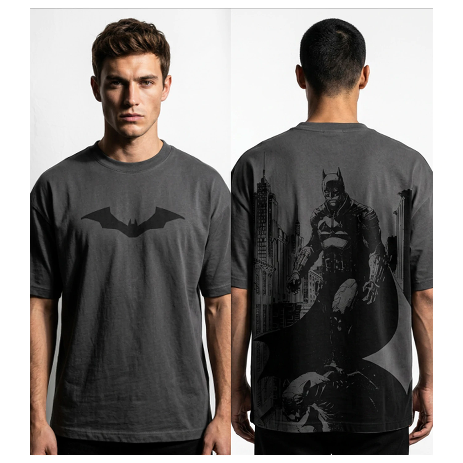 DC The Dark Knight in Town oversized majica fotografija izdelka