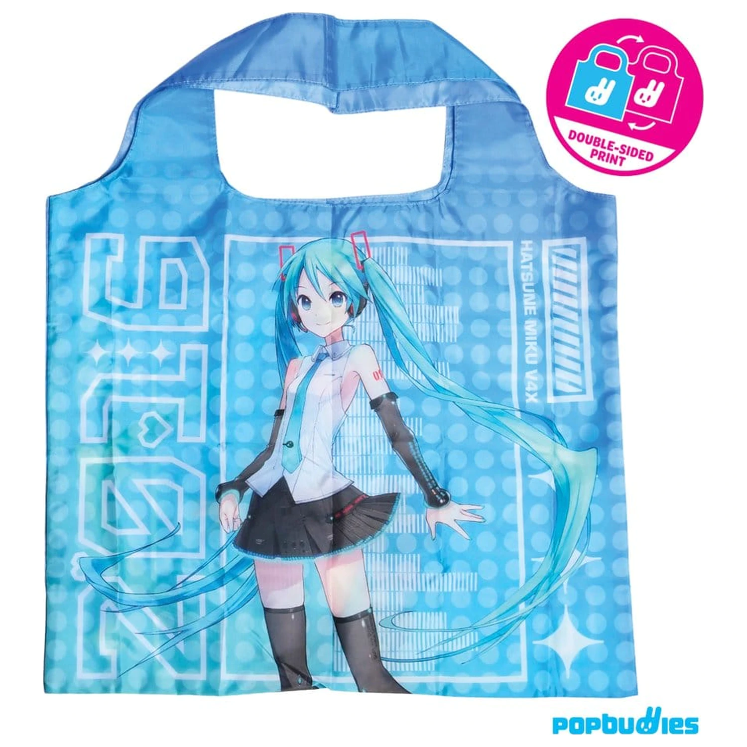 Hatsune Miku V4X zložljiva nakupovalna torba fotografija izdelka