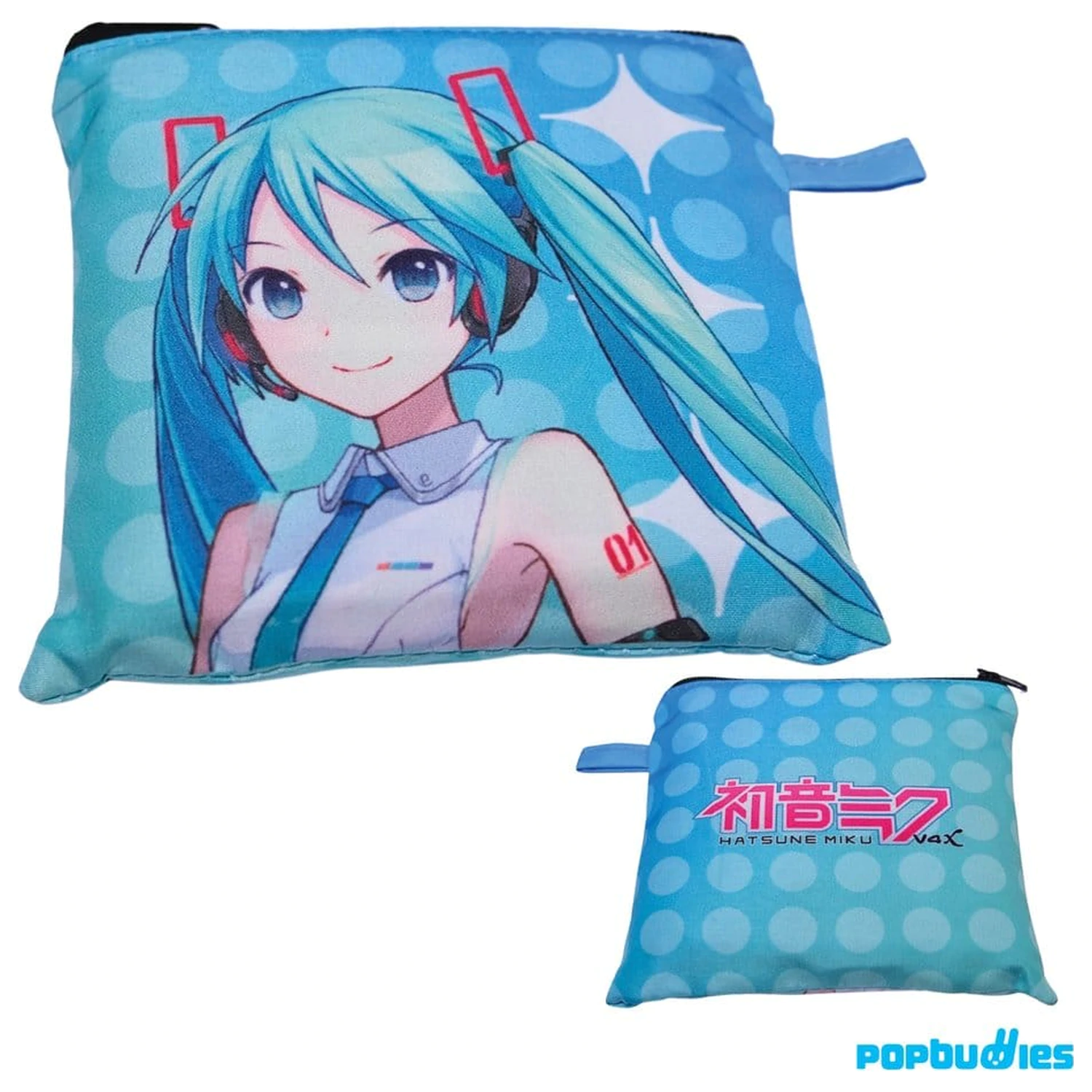 Hatsune Miku V4X zložljiva nakupovalna torba fotografija izdelka