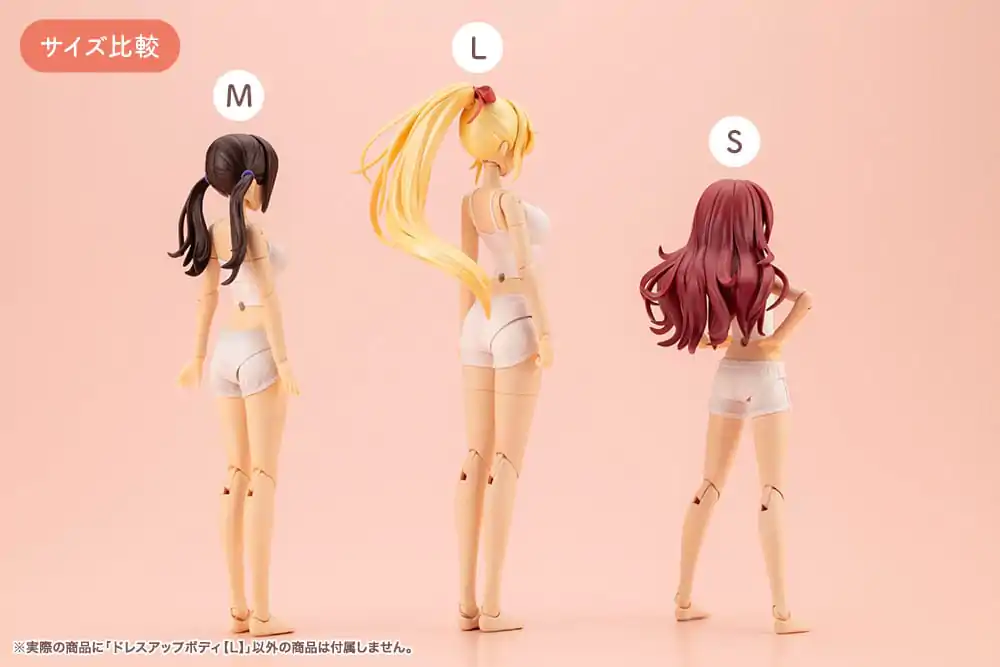 Sousai Shojo Teien Komplet dodatkov za 1/10 akcijske figure Dress Up telesne velikosti L fotografija izdelka